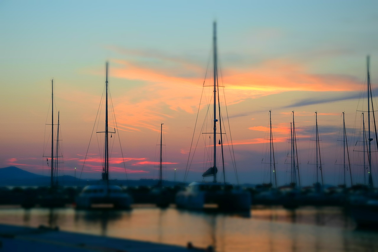 Image - sea sailing boat croatia port boot