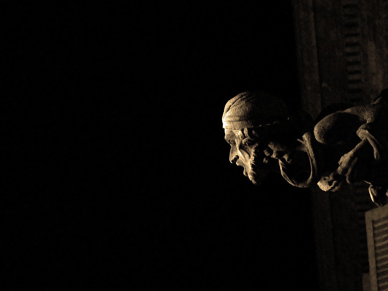 Image - gargoyle gothic quarter barcelona