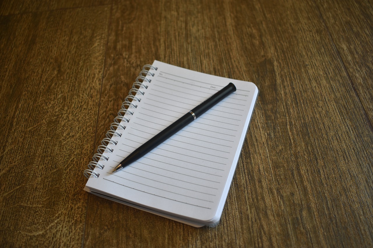 Image - notebook pen book dairy writing