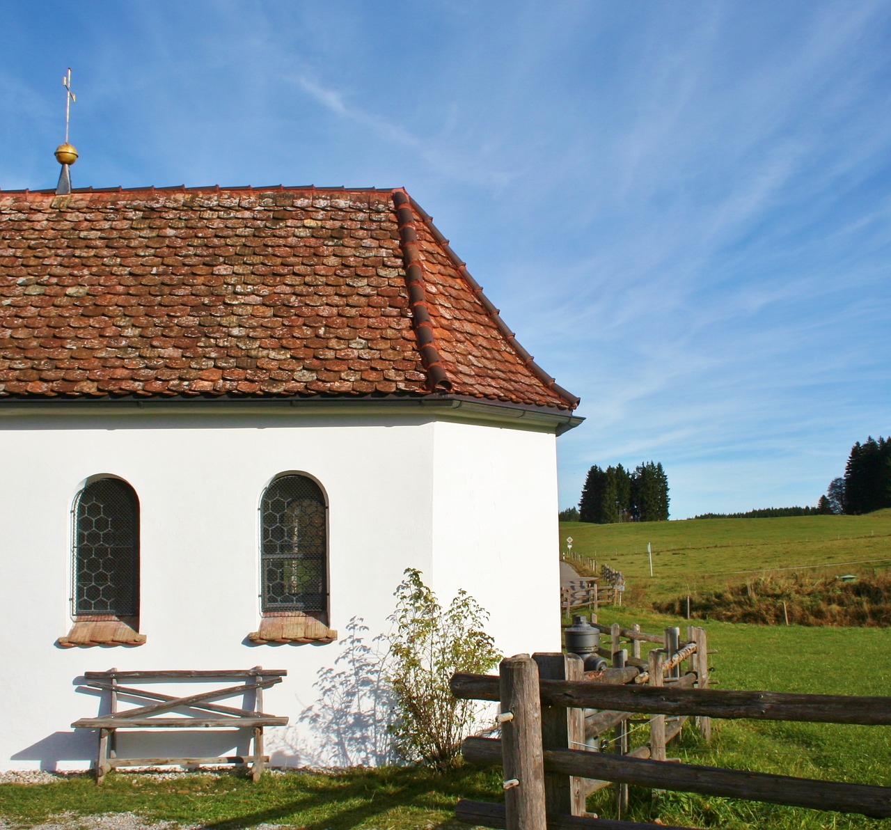 Image - bank chapel autumn