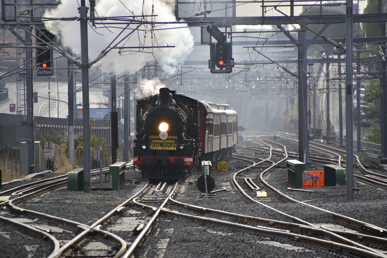 Image - brisbane train steam travel