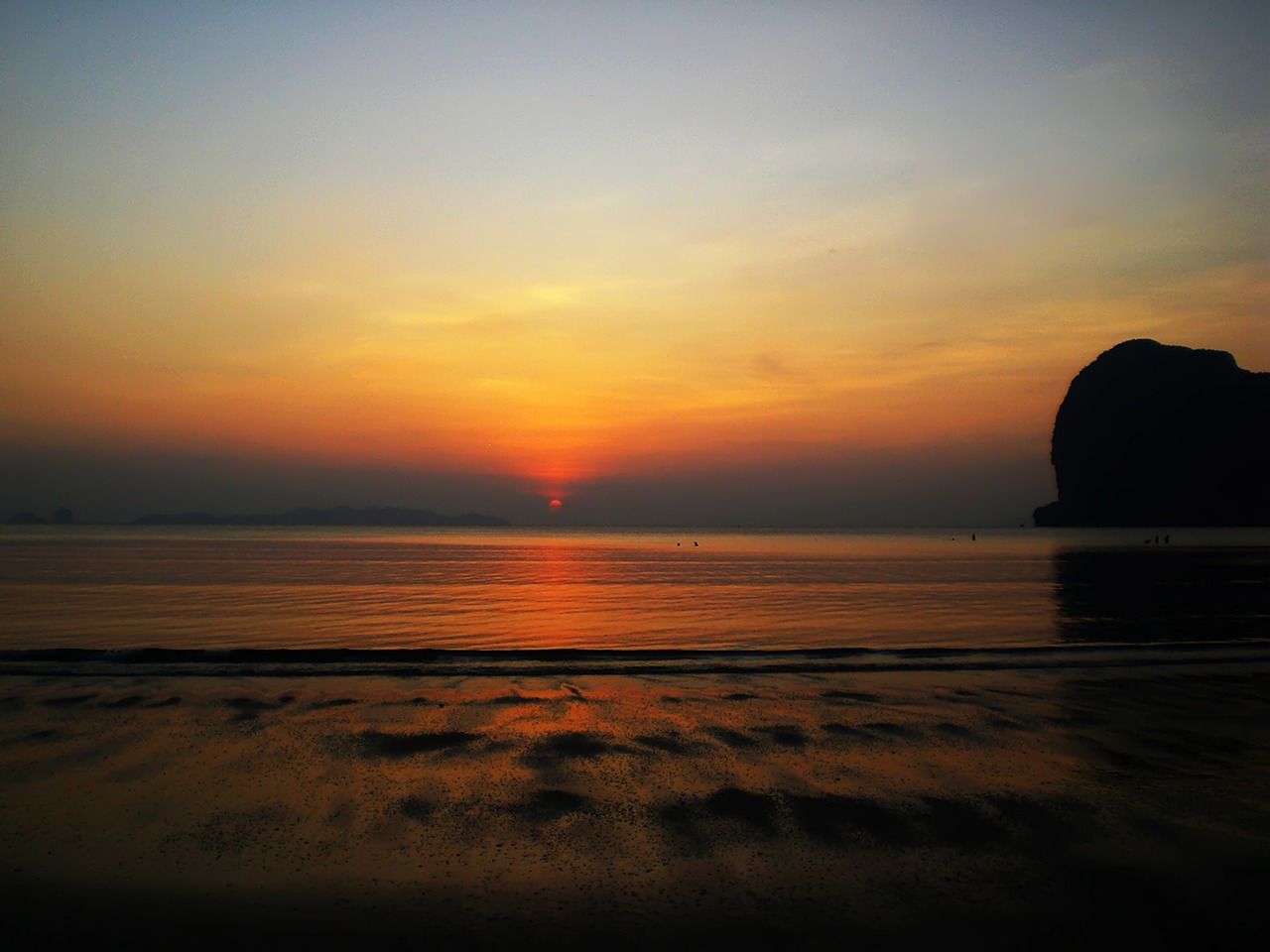 Image - sea sky beautiful a beautiful view