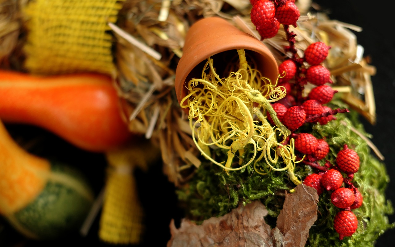 Image - autumn autumn wreath herbstdeko