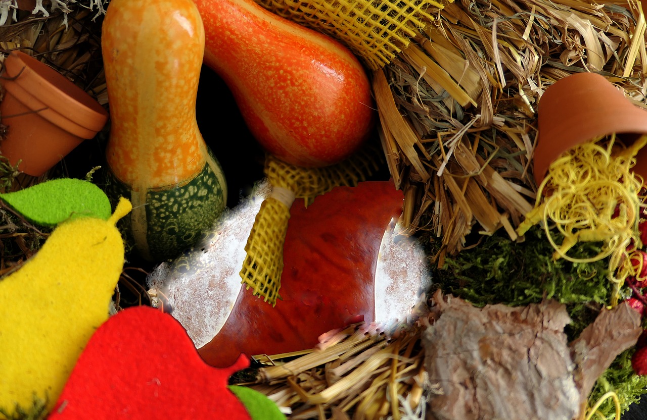 Image - autumn autumn wreath herbstdeko