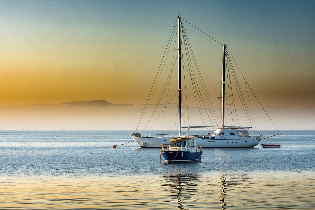 Image - boats yacht bay ship water sea