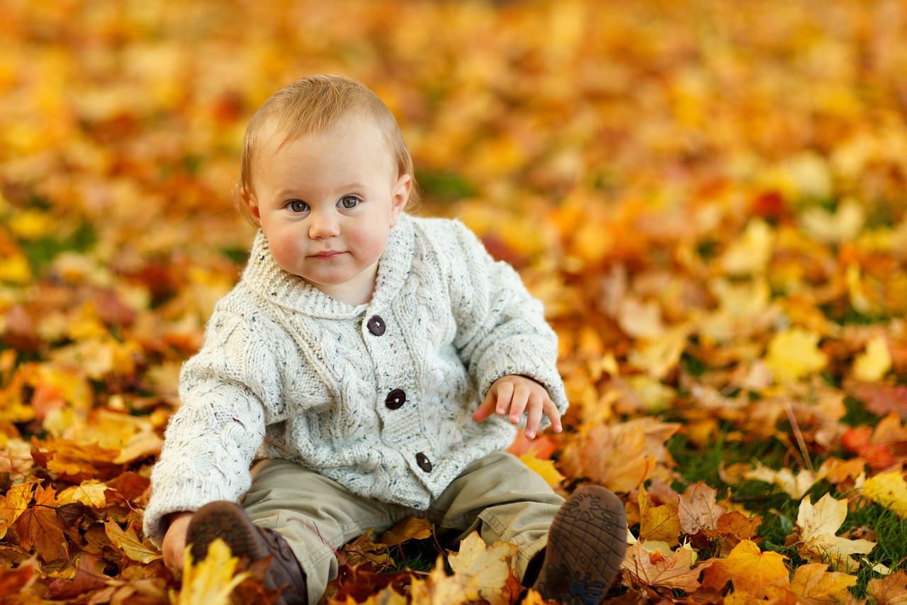 Image - autumn fall baby boy child cute