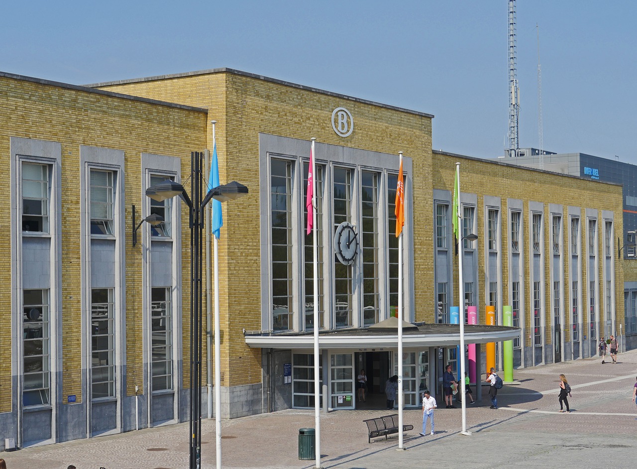 Image - railway station bruges