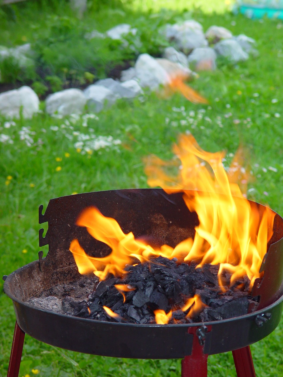 Image - fire garden fire bowl grill hot