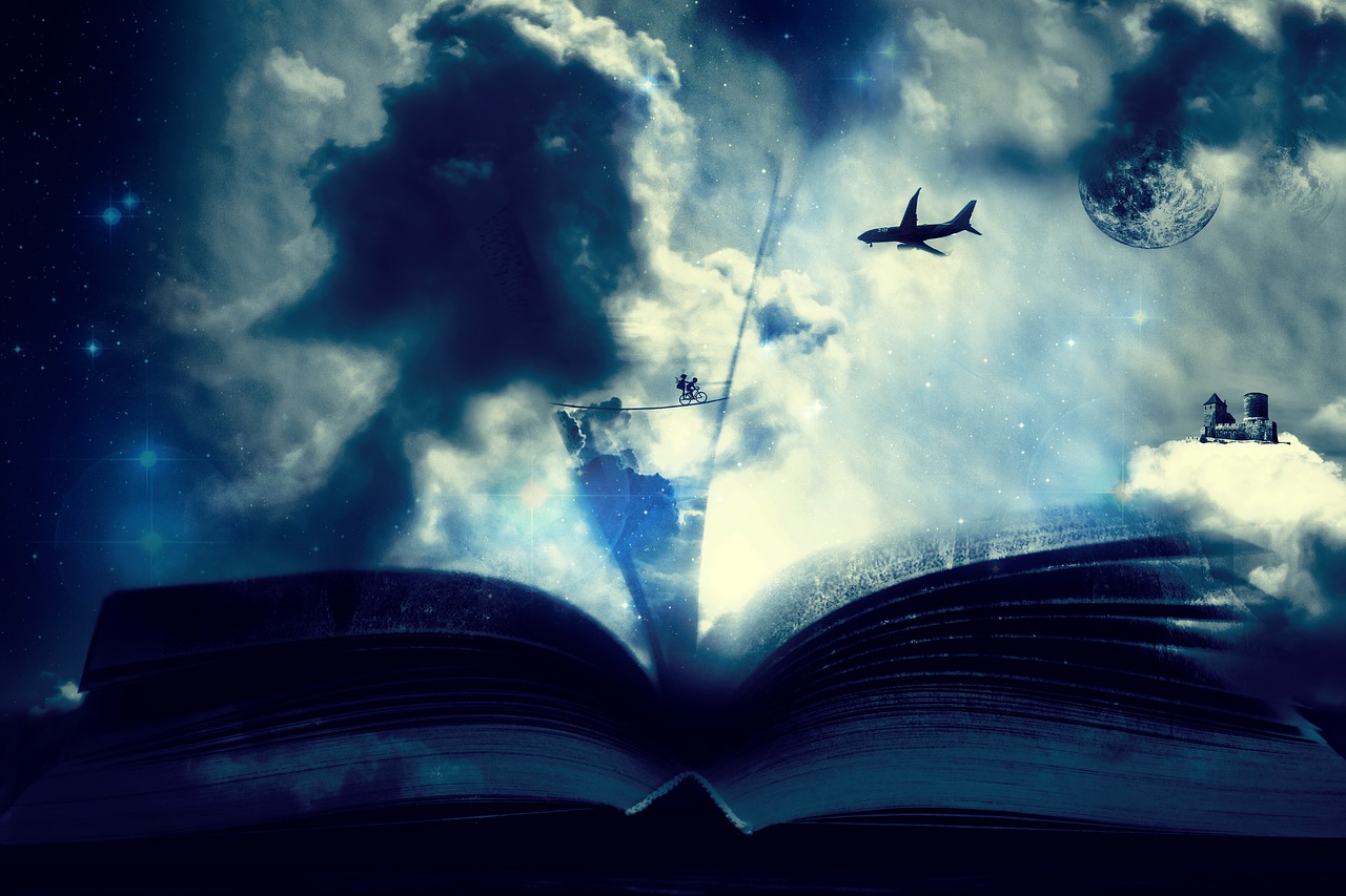 Image - fantasy photomontage aircraft book