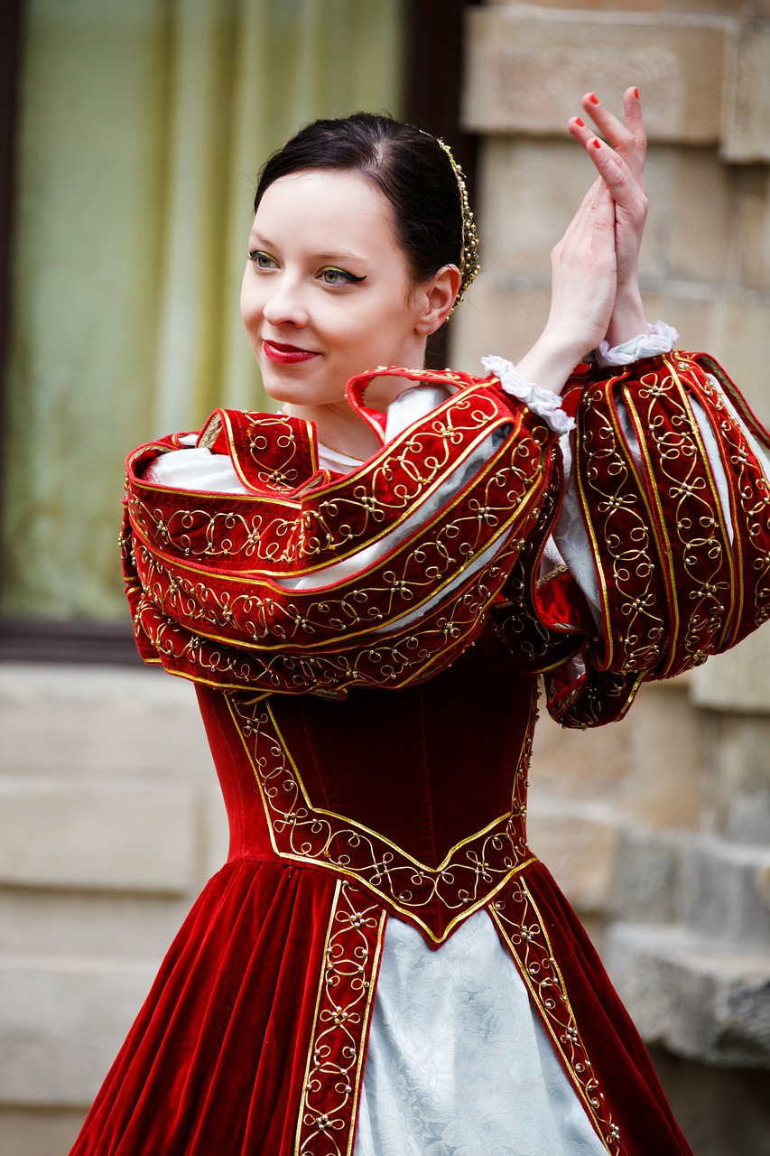 Image - medieval dance history dancer girl