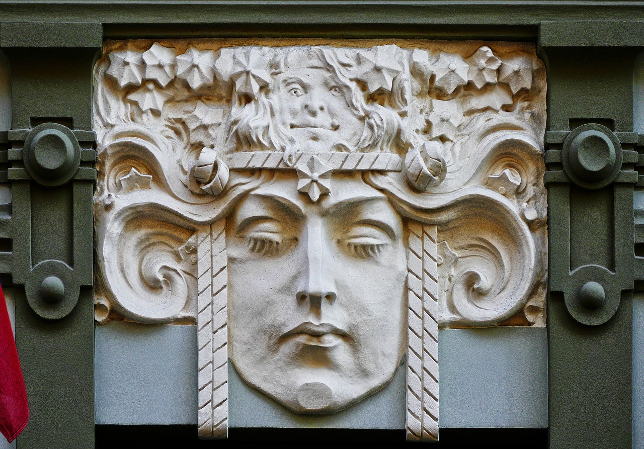 Image - art nouveau facade detail