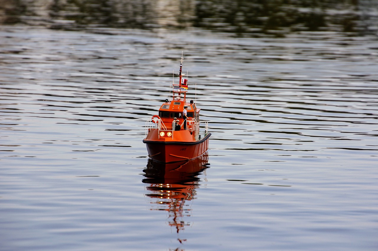 Image - rescue ship lifeboat coast lake
