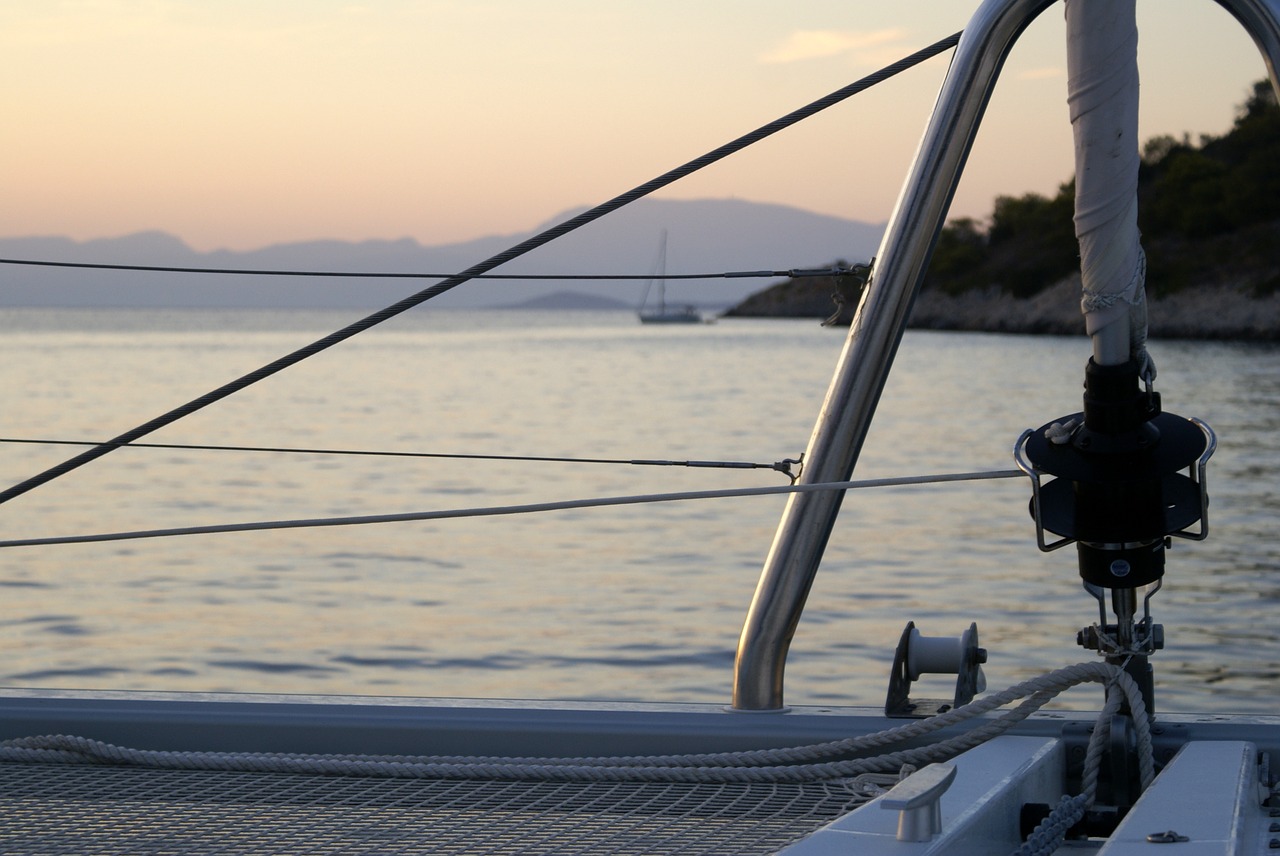 Image - greece sailboat catamaran