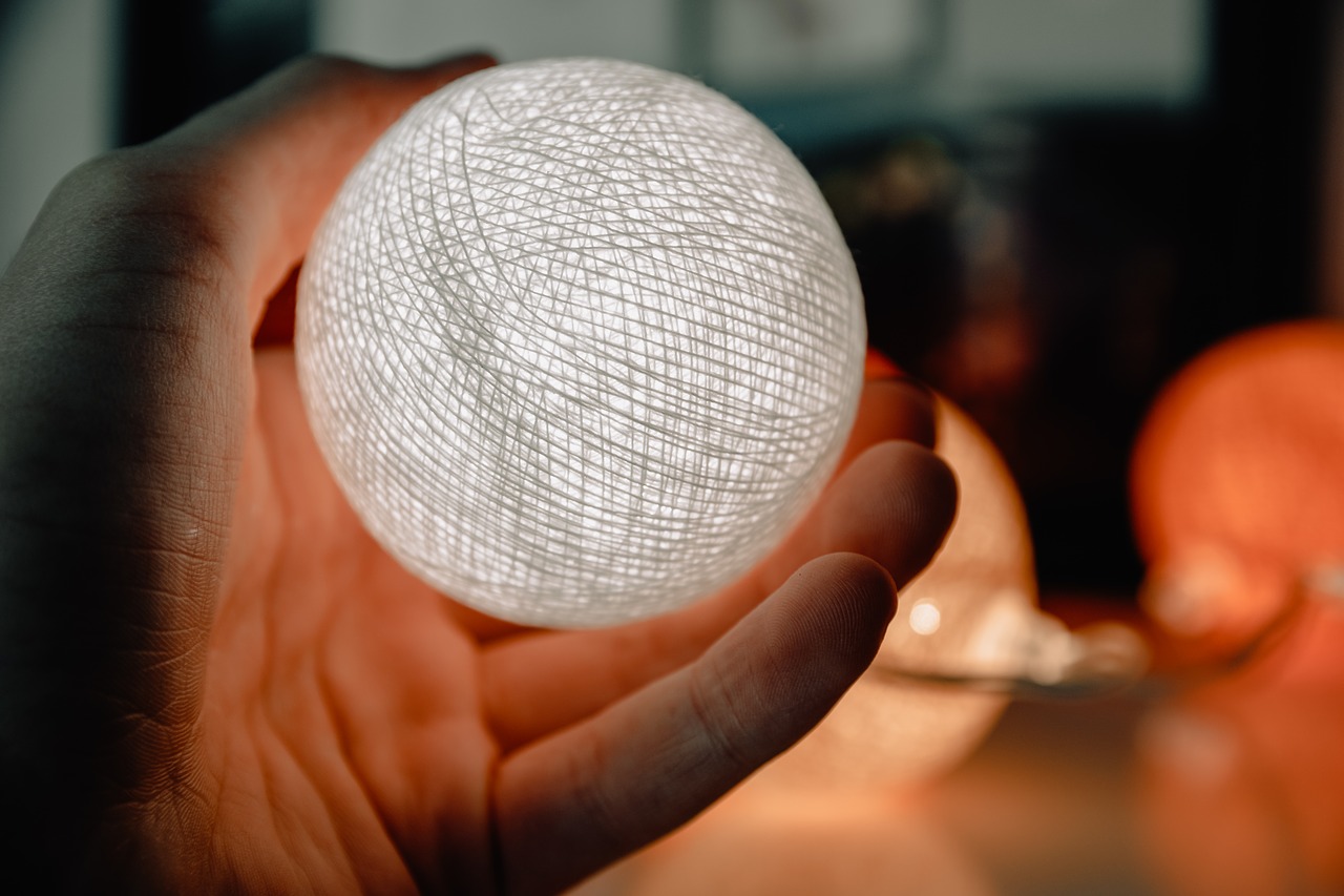 Image - light illumination glow hand