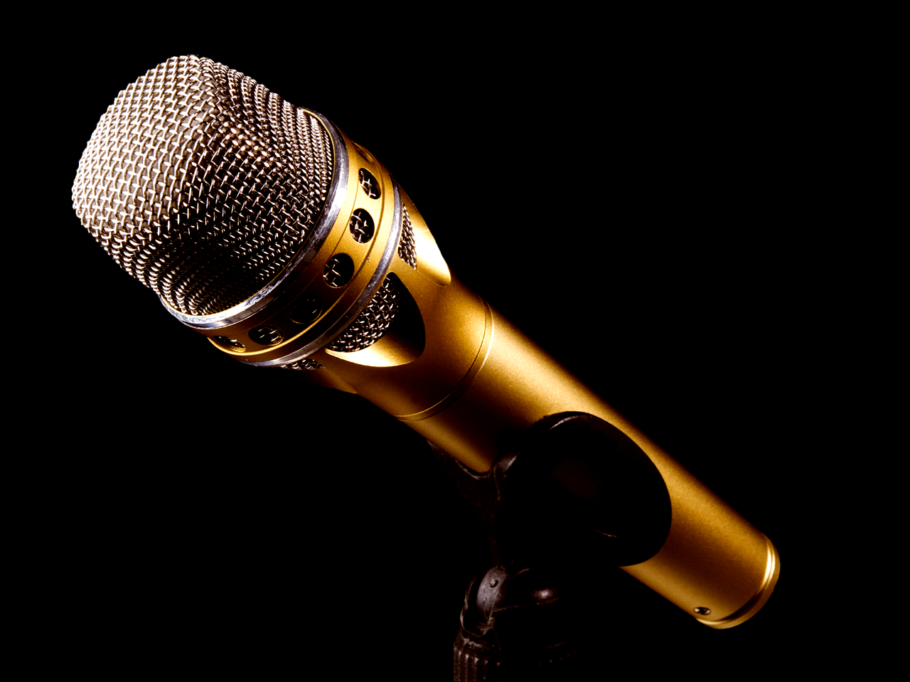 Image - microphone music sing talk speech