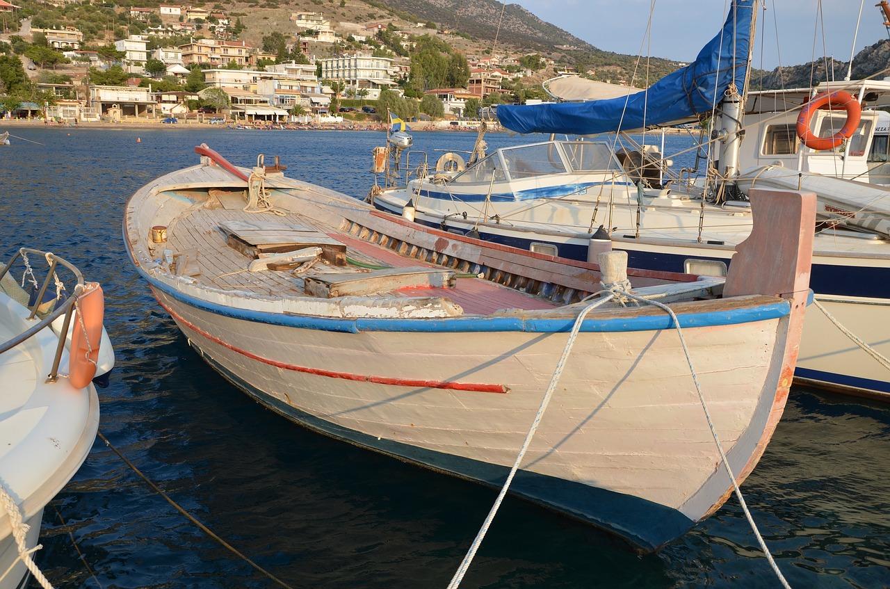 Image - greece aliki sea scenery port