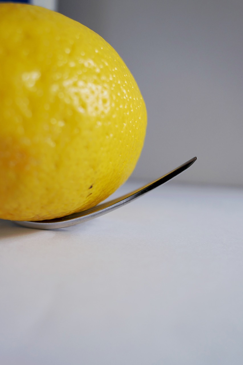 Image - lemon fork citrus cutlery