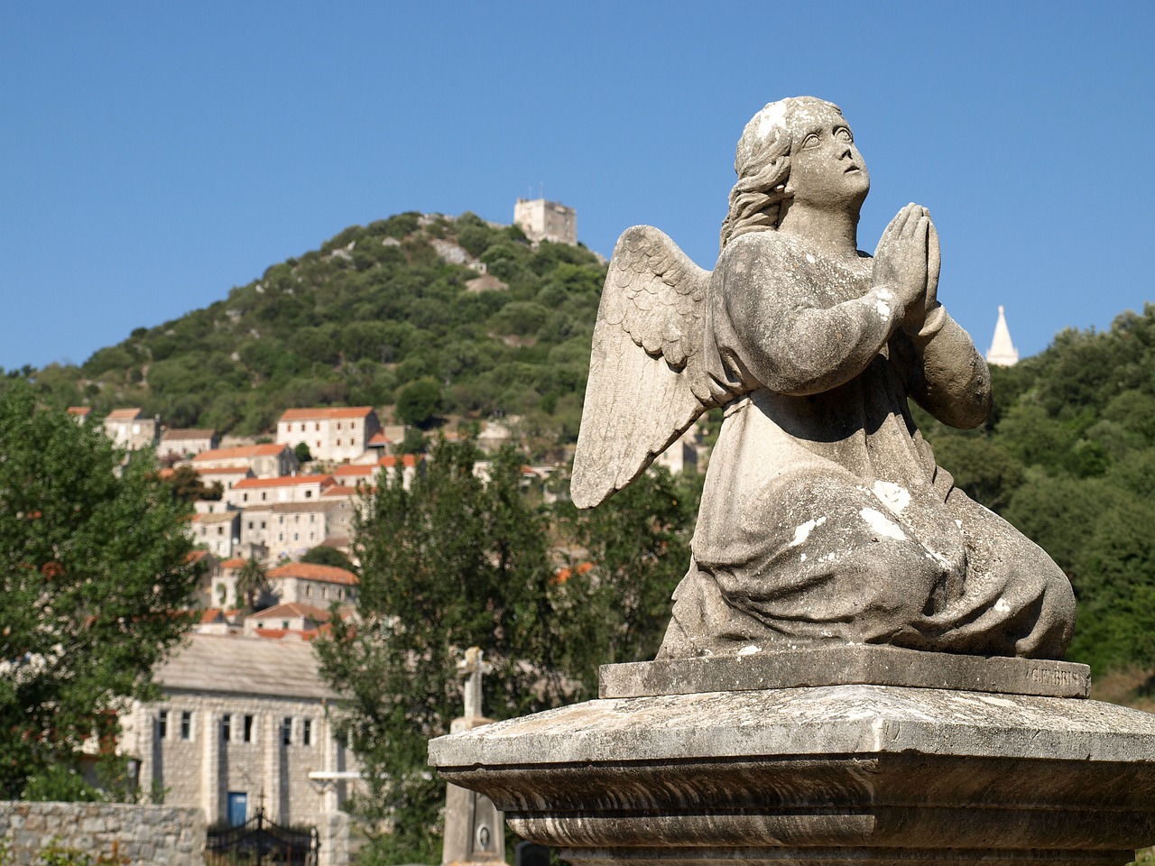 Image - lastovo church angel traditional