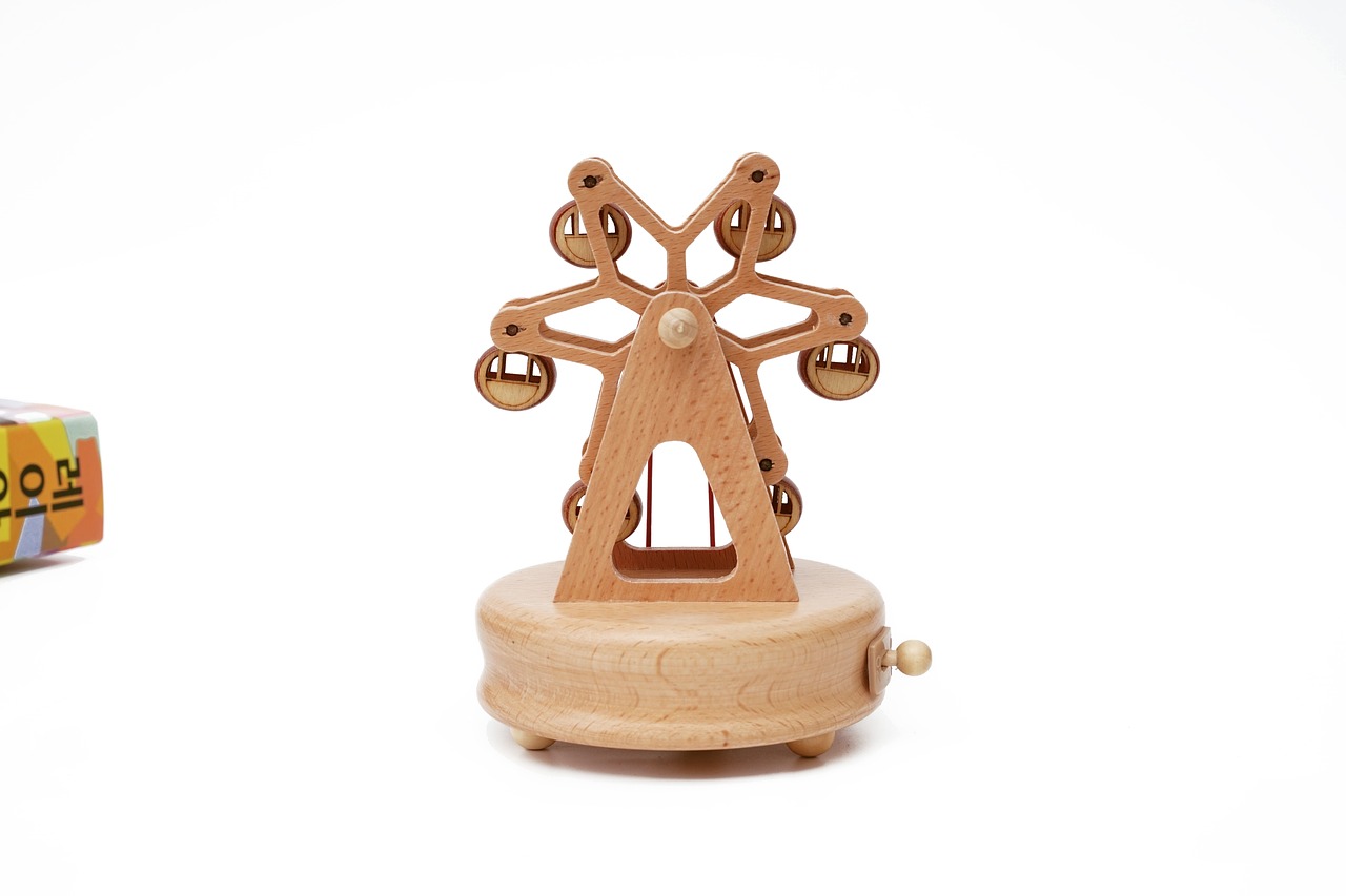 Image - music box wooden decoration