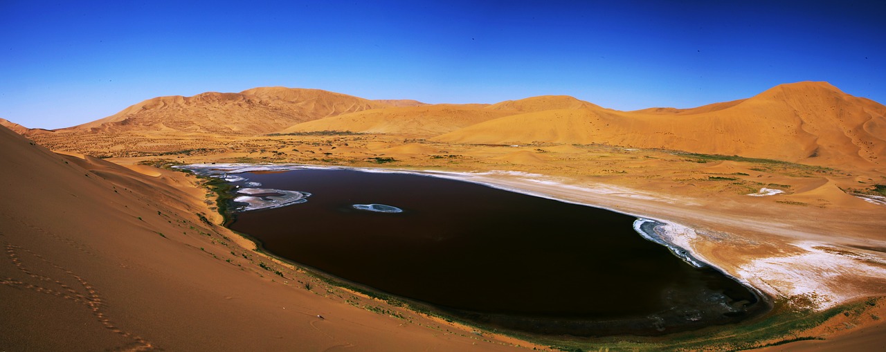 Image - desert the scenery natural lake