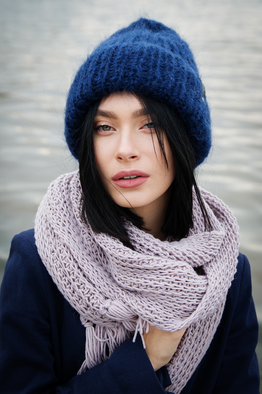 Image - girl brunette sea beach coast