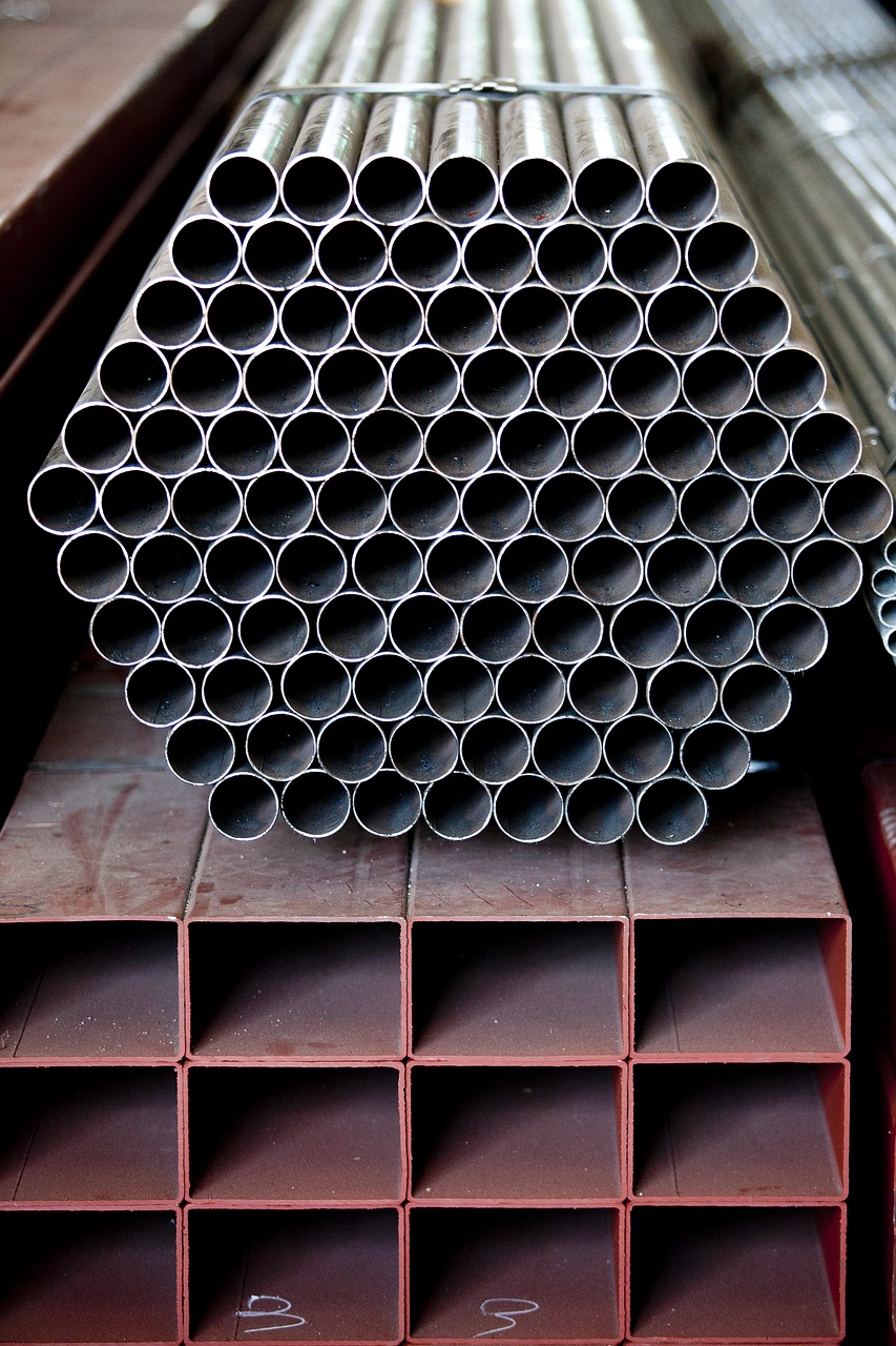 Image - steel materials warehouse season