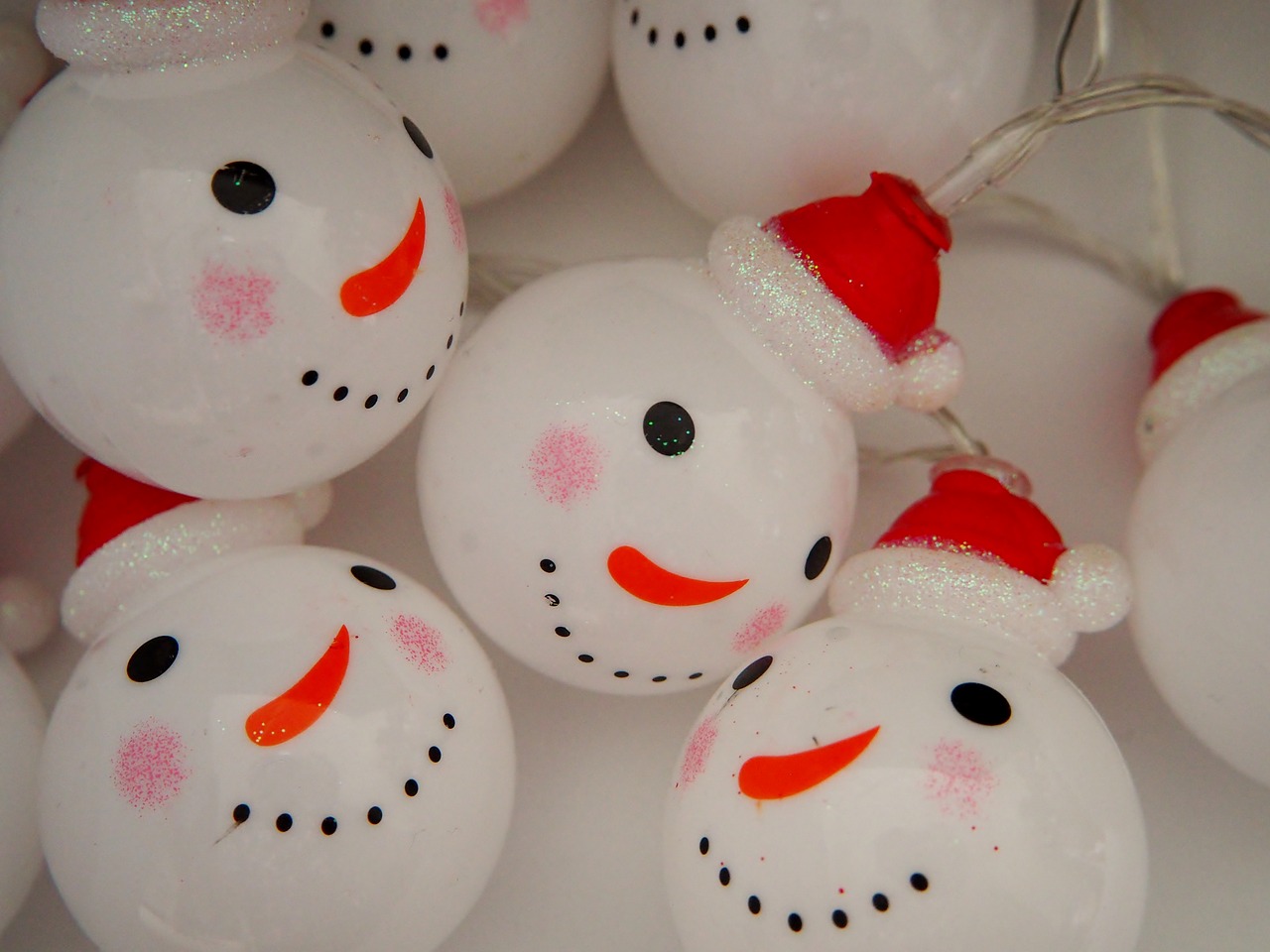 Image - lichterkette christmas snowmen