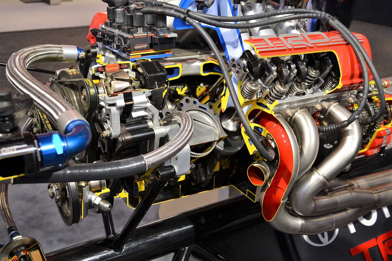 Image - super charged engine race car engine