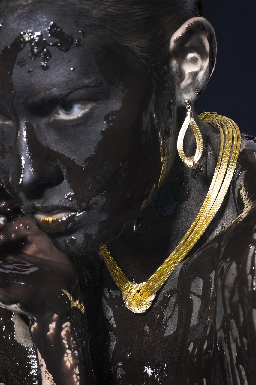 Image - black chocolate paint painting