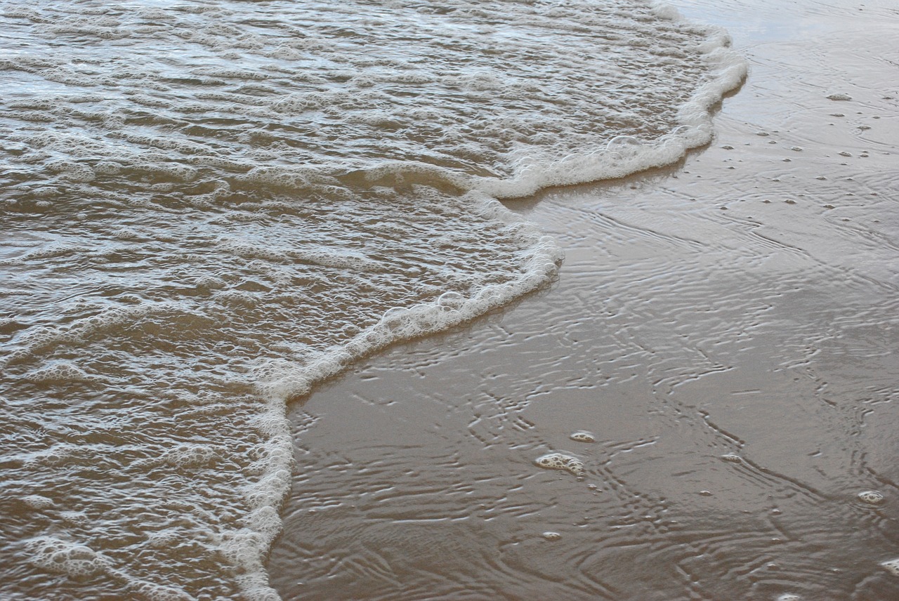 Image - poland balt sea beach sand surf