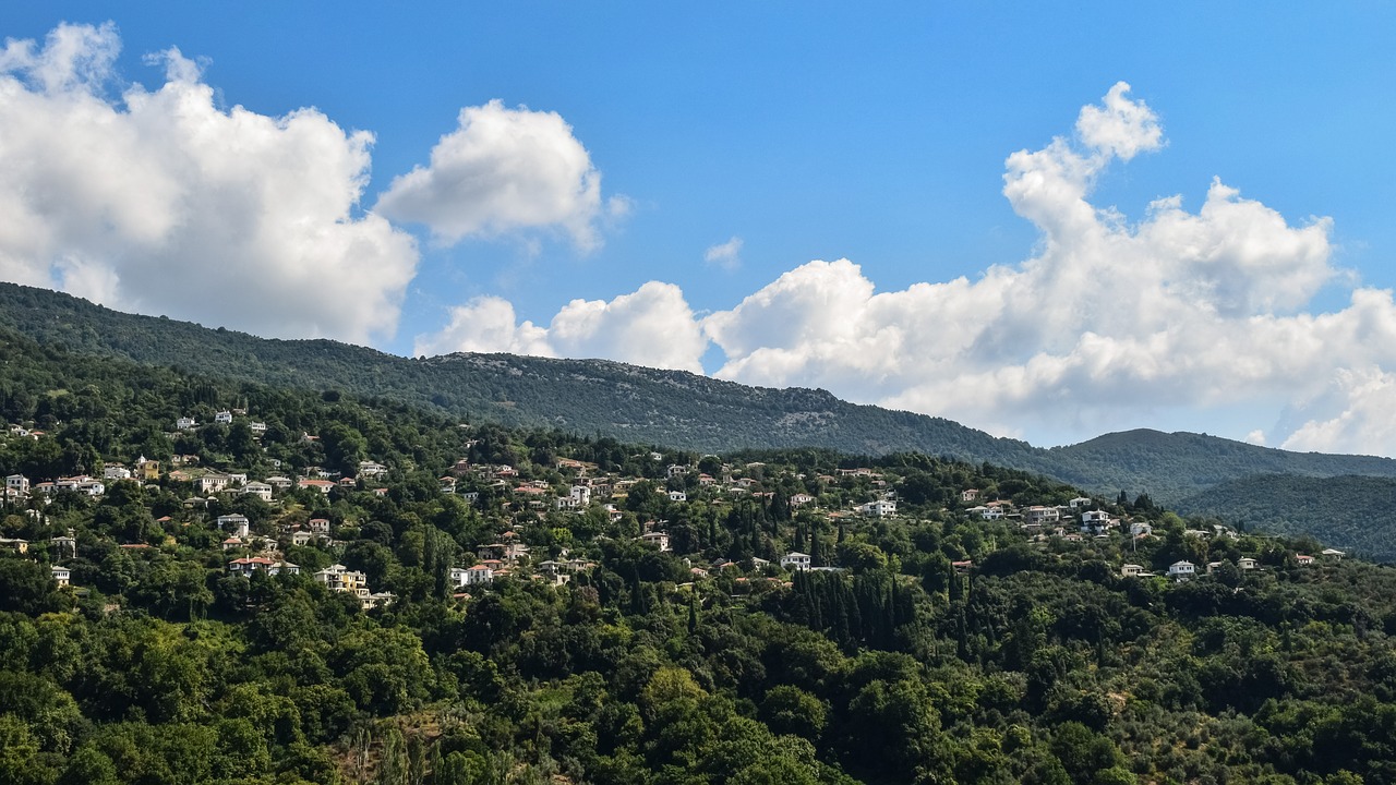 Image - greece pelio milies village