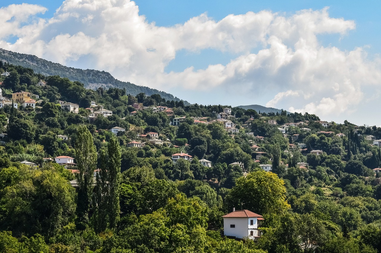 Image - greece pelio milies village