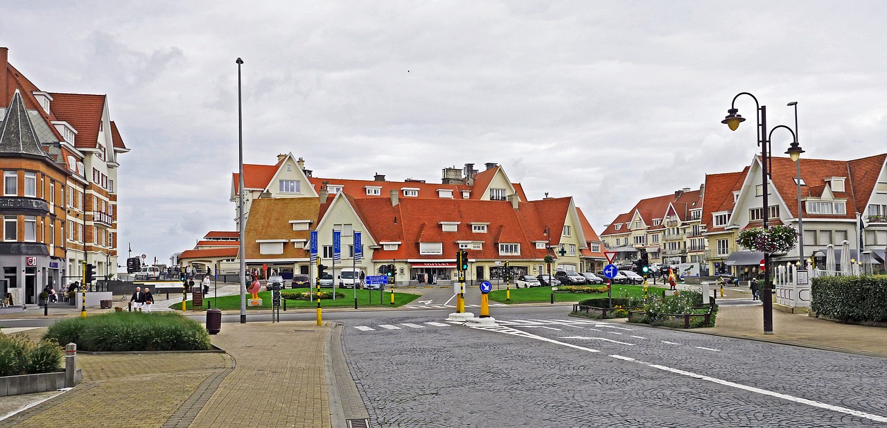 Image - de haan north sea coast belgium