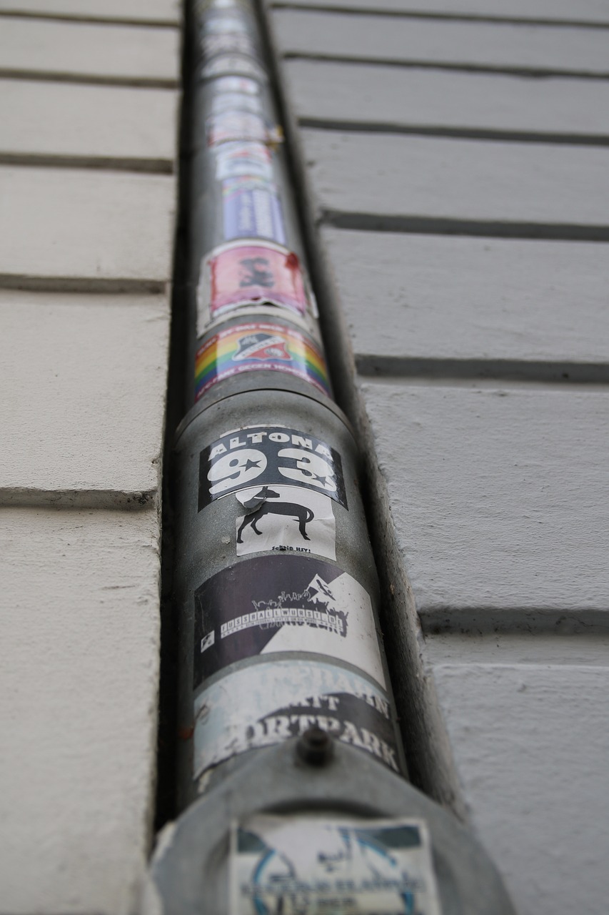 Image - gutter city sticker facade