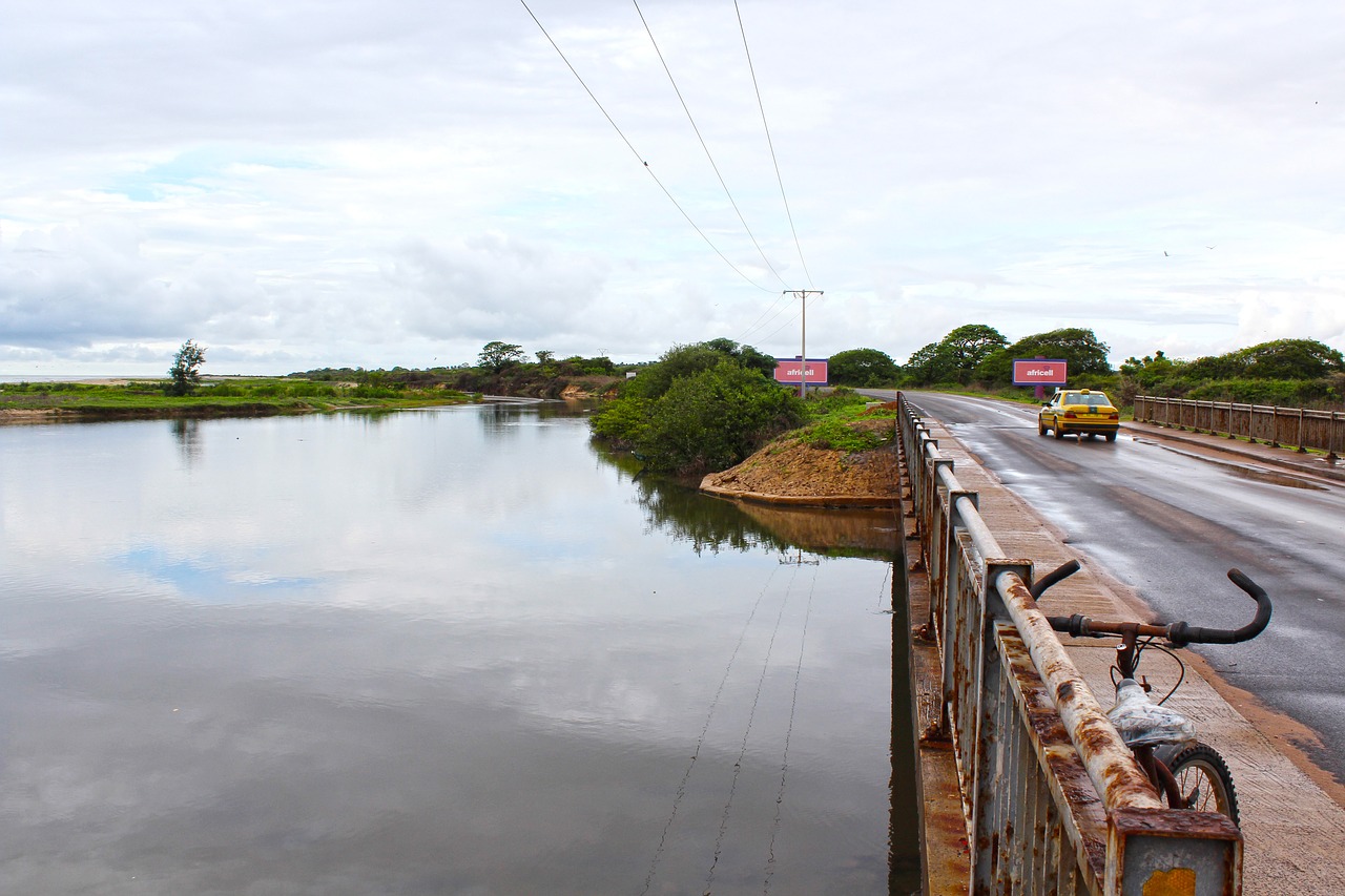 Image - bridge landscape africa river