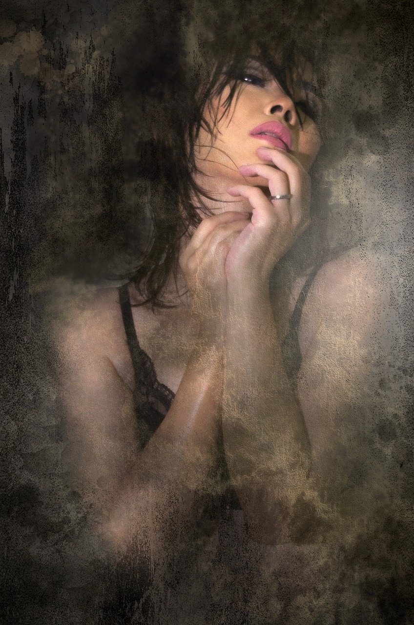 Image - portrait woman female beauty girl