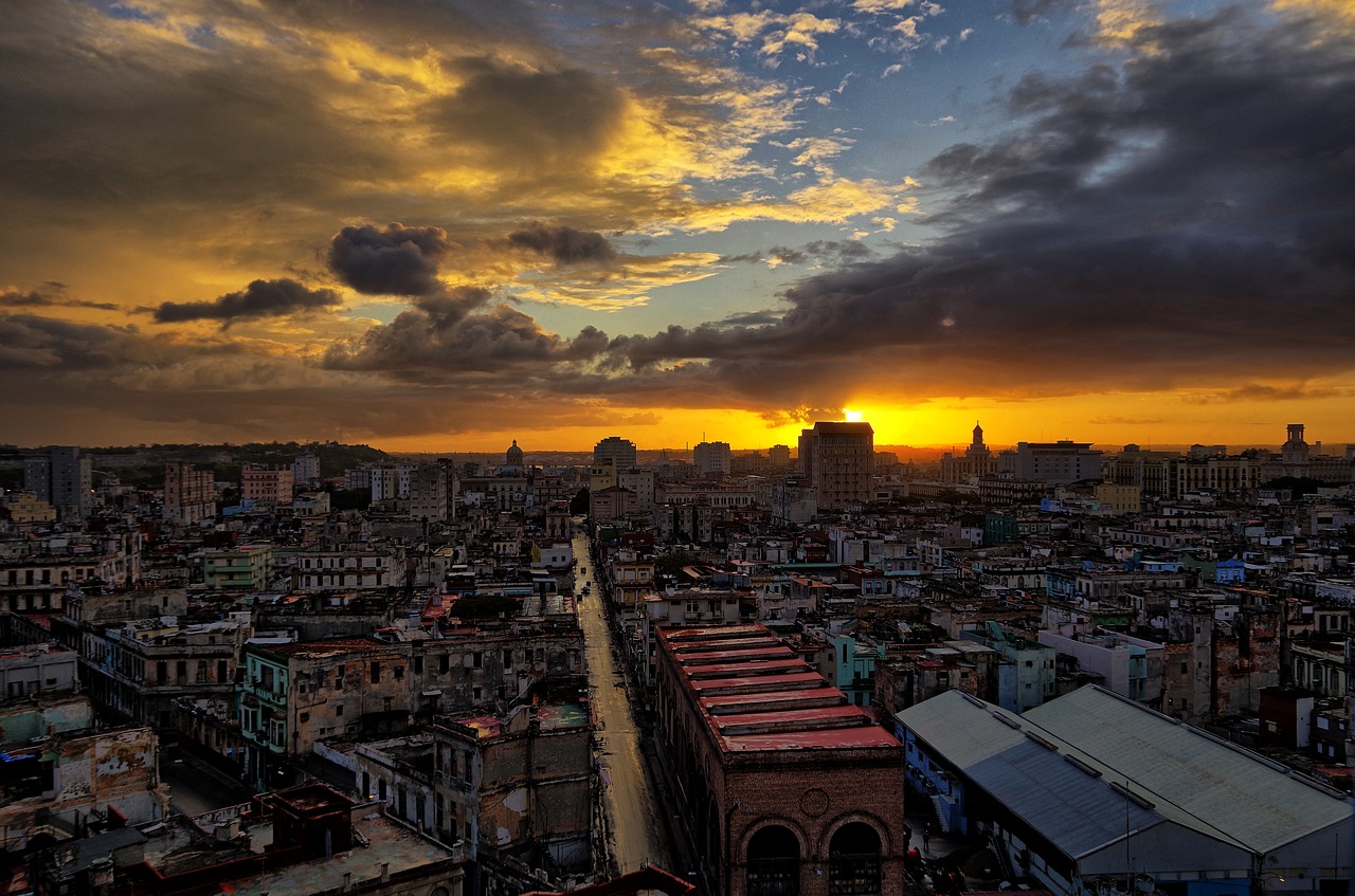 Image - havana hdr sunset cuba