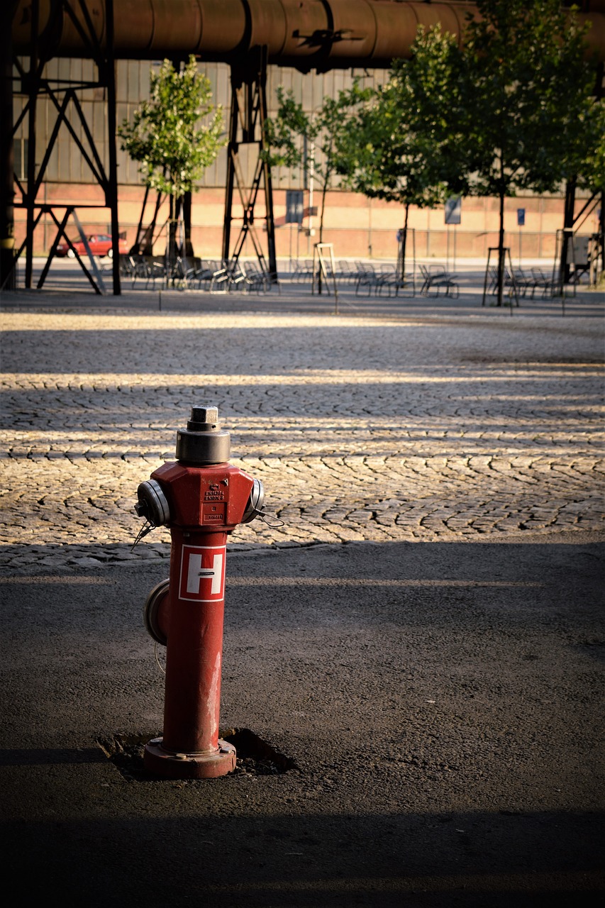 Image - hydrant street paving water