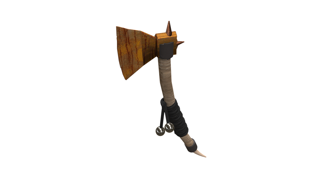 Image - axe battle axeman weapon isolated