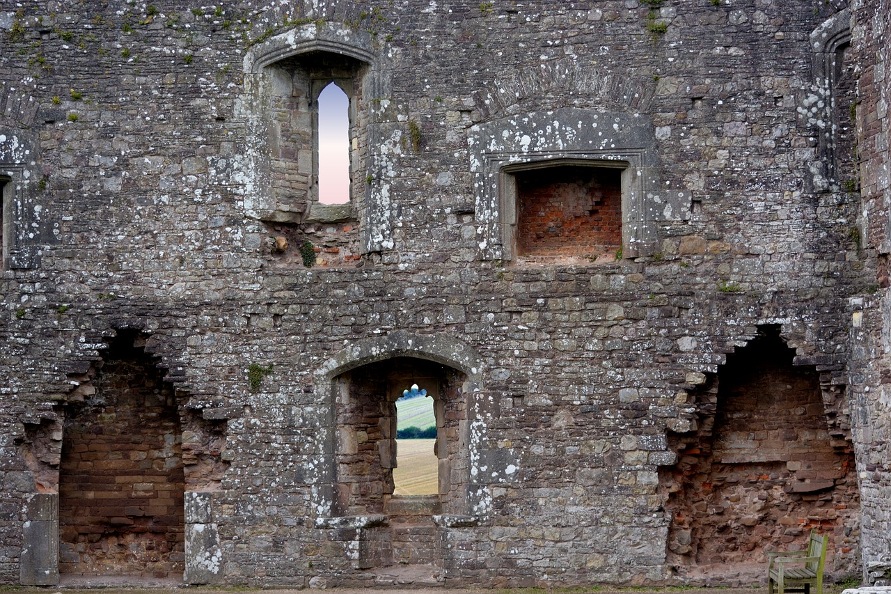 Image - castle windows fireplace