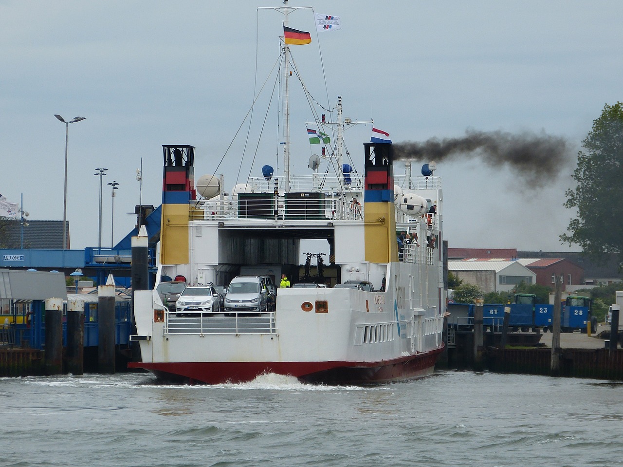 Image - car ferry borkum north sea ferry