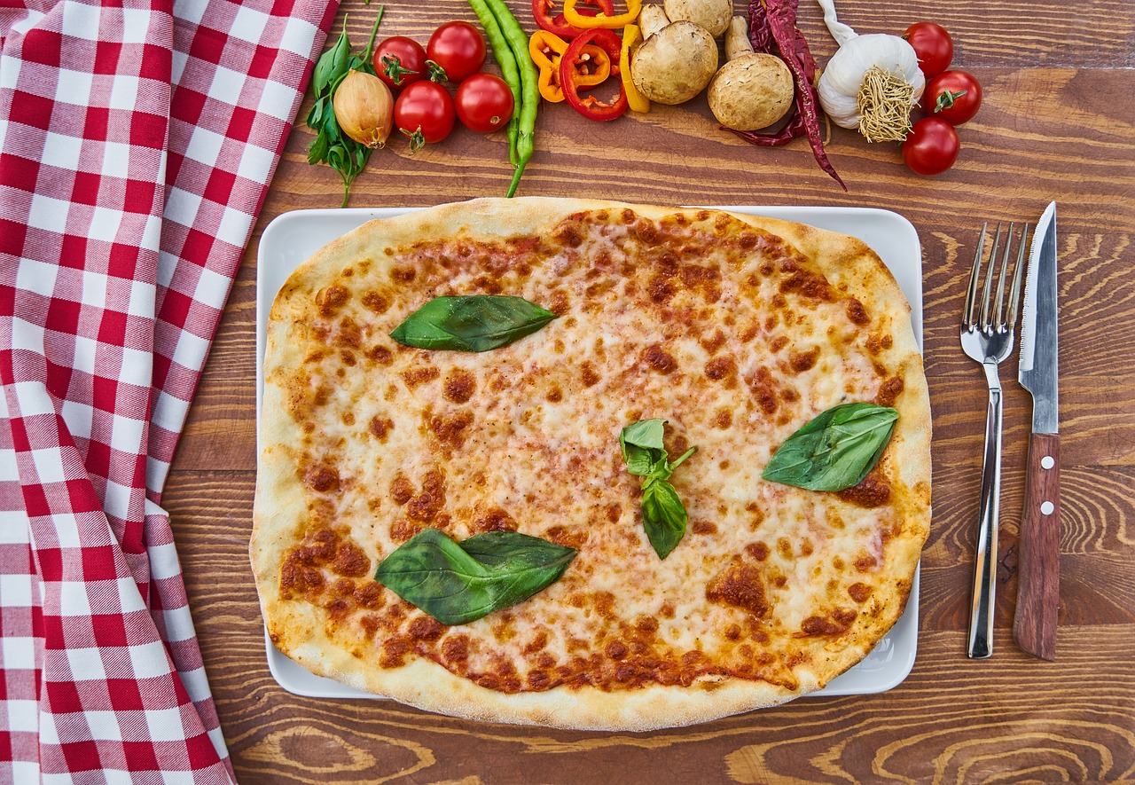 Image - pizza food meat bacon food photo