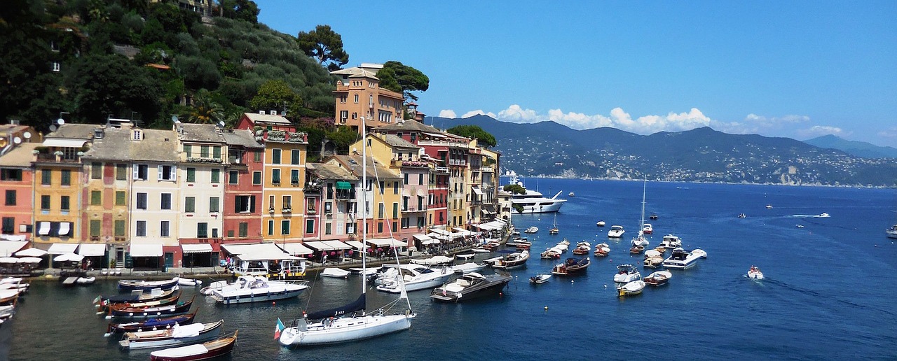 Image - portofino italian riviera italy