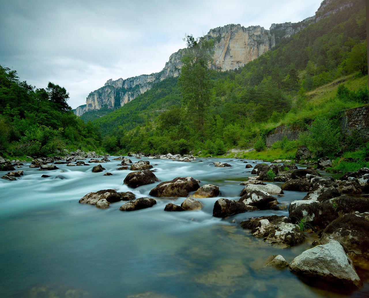 Image - tarn france french europe river