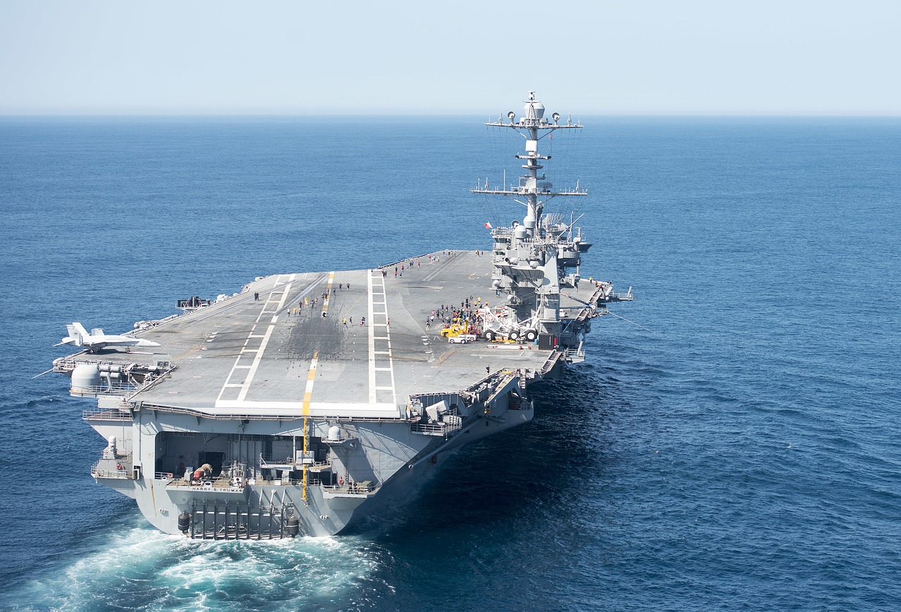 Image - uss harry s truman cvn 75 aerial