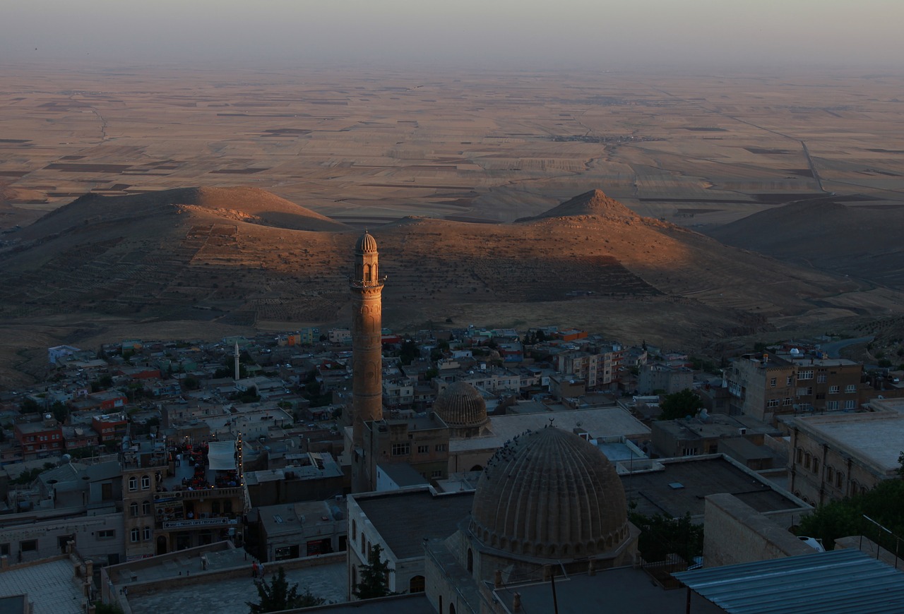 Image - mardin cami minaret turkey