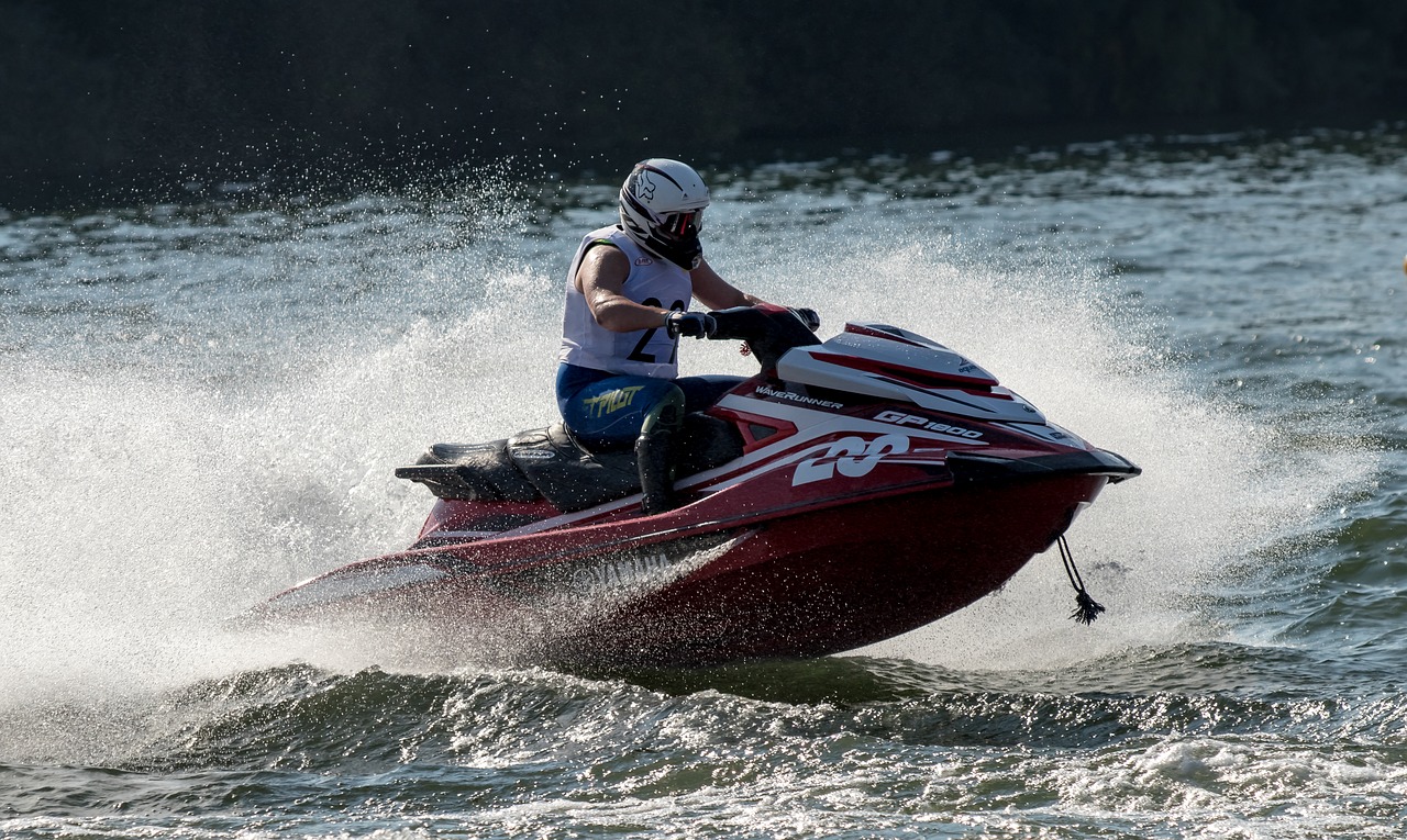 Image - jet ski jetski race motor boat race