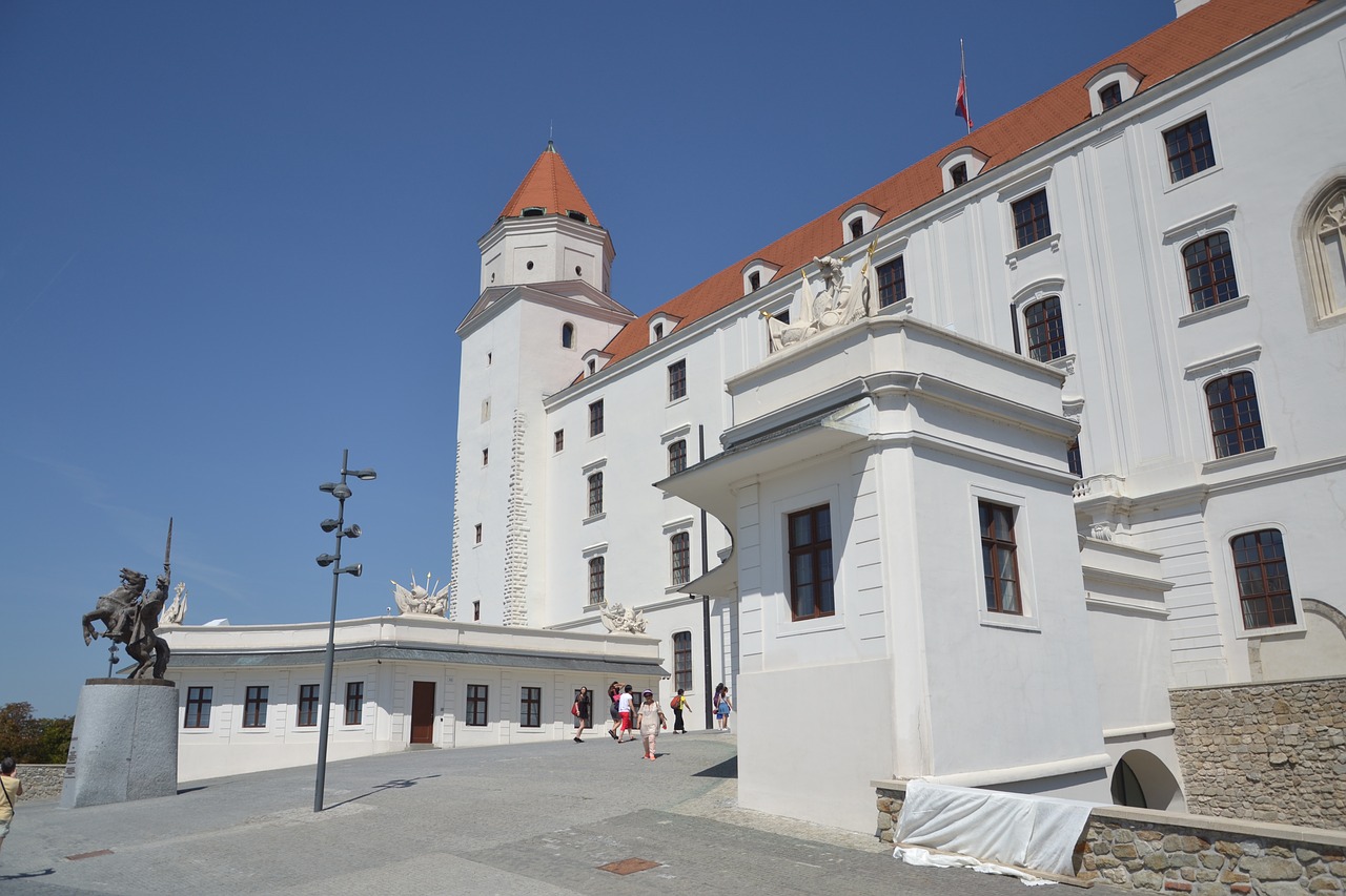 Image - slovakia bratislava castle sky