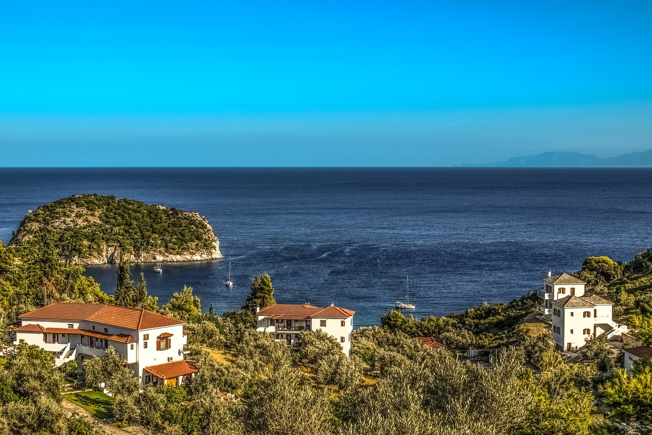 Image - sea horizon summer morning