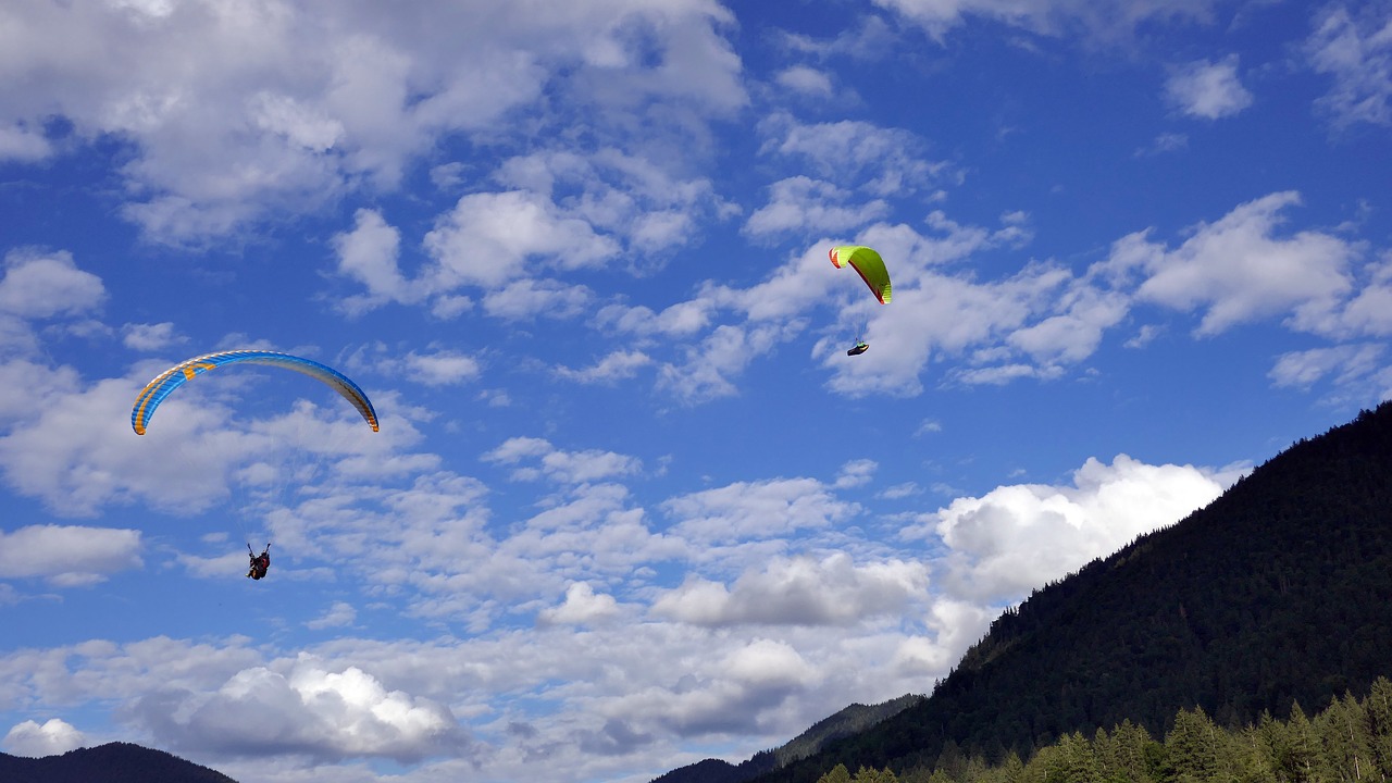 Image - fly feeling of freedom paraglider